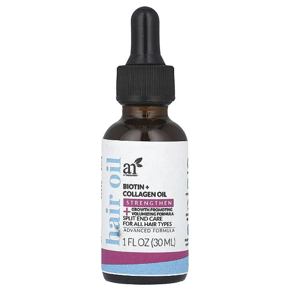 Óleo Capilar Fortalecedor de Biotina e Colágeno 30 ml - Artnaturals