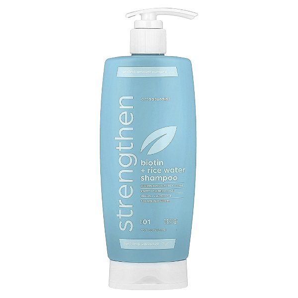 Shampoo Fortalecedor de Biotina e Água de Arroz Etapa 01 473 ml - Artnaturals