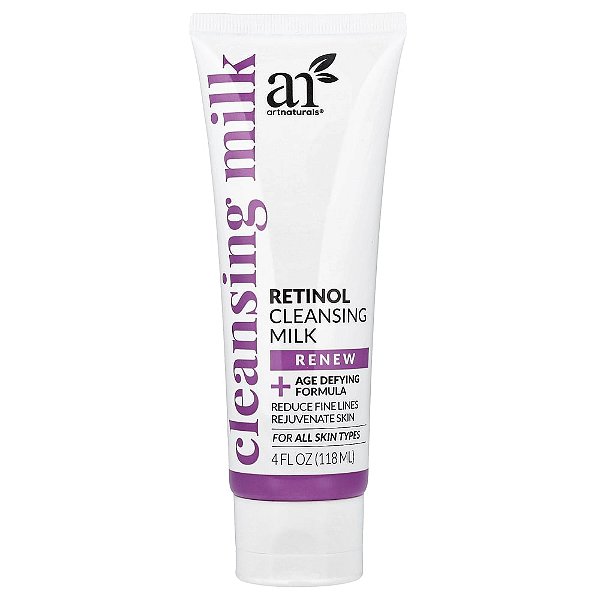 Leite de Limpeza Facial com Retinol 118 ml - Artnaturals