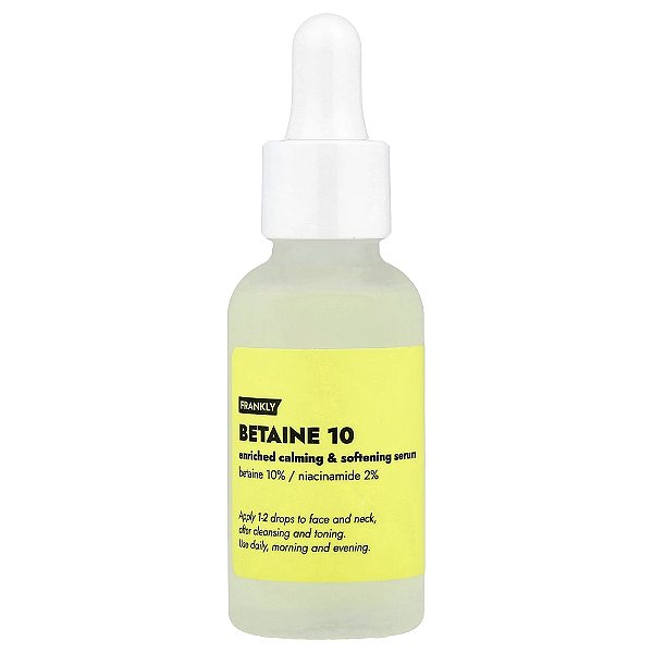 Sérum Facial Calmante Betaína 10% 30 ml - Frankly