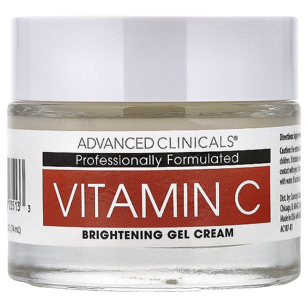 Creme Gel Facial Iluminador com Vitamina C 74 ml - Advanced Clinicals