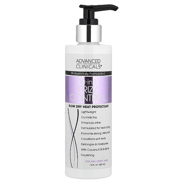Protetor Térmico Capilar Controle do Frizz 10 em 1 222 ml - Advanced Clinicals