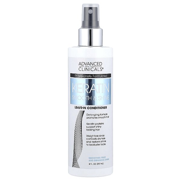 Condicionador Leave-in Queratina Brilho e Maciez 237 ml - Advanced Clinicals