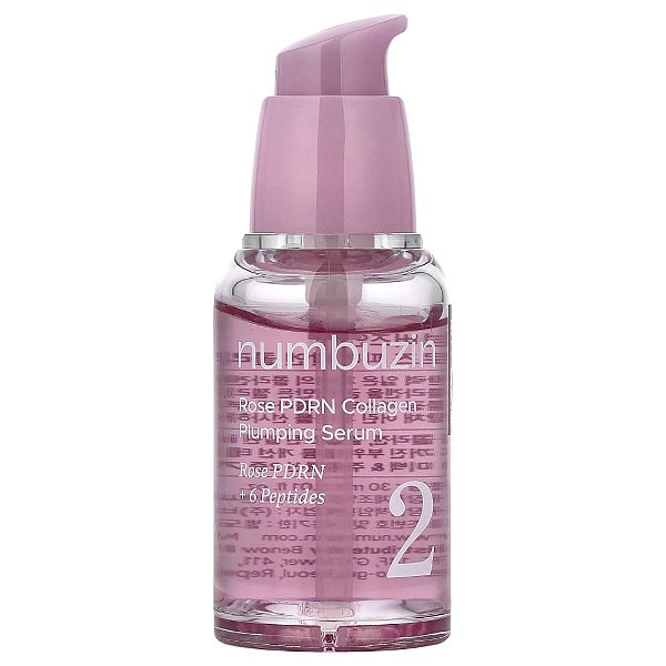 Sérum Facial Preenchedor Rose PDRN e Colágeno No. 2 30 ml - Numbuzin