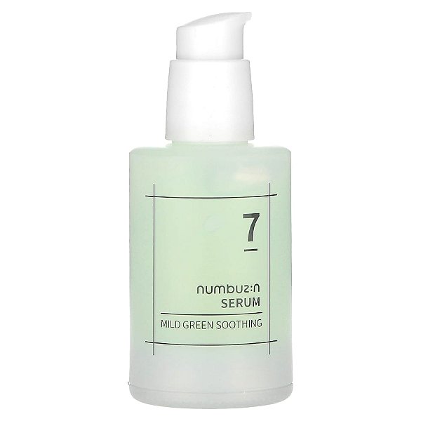 Sérum Facial Calmante Green Gentle No. 7 50 ml - Numbuzin