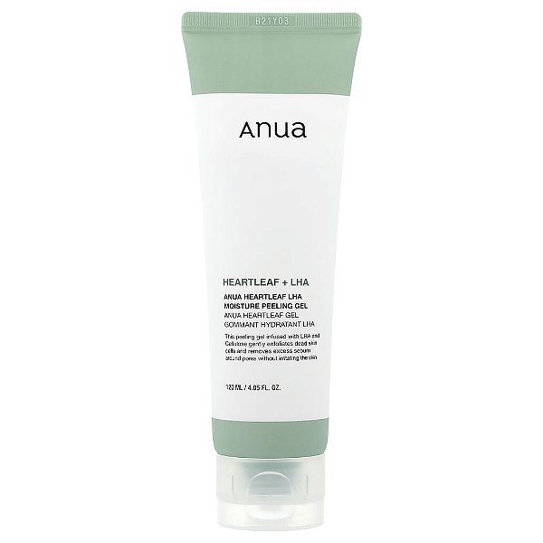 Gel Esfoliante Hidratante Heartleaf LHA 120 ml - Anua