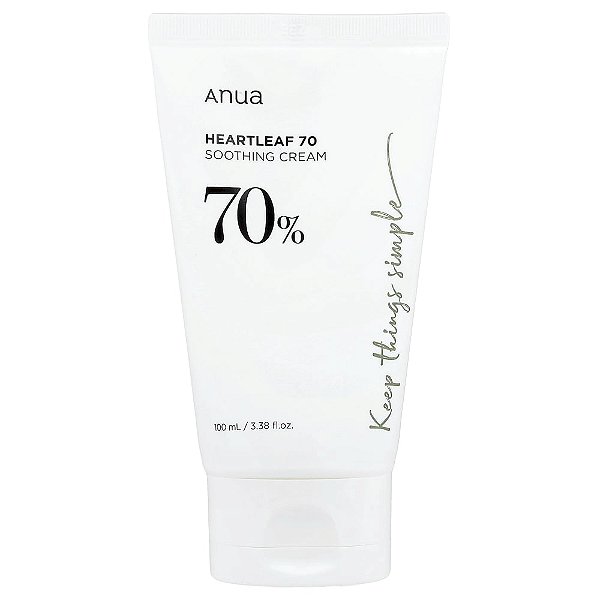 Creme Facial Calmante Heartleaf 70 100 ml - Anua