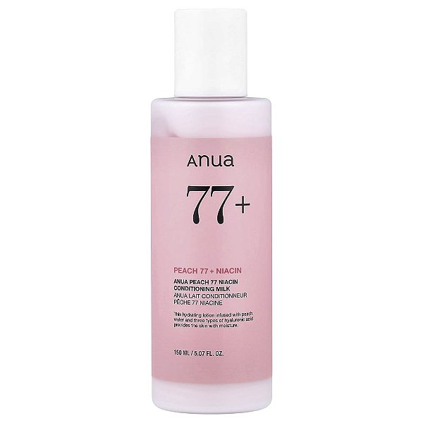 Leite Condicionador Facial Peach 77 Niacin 150 ml - Anua