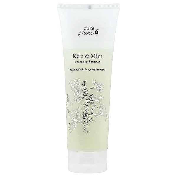 Shampoo Volumizador Algas Marinhas e Menta 236 ml - 100% Pure
