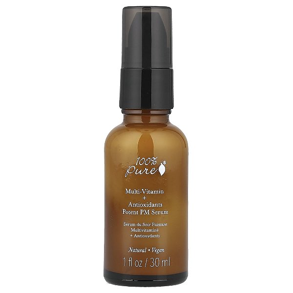 Sérum Noturno Multivitamínico e Antioxidante PM 30 ml - 100% Pure