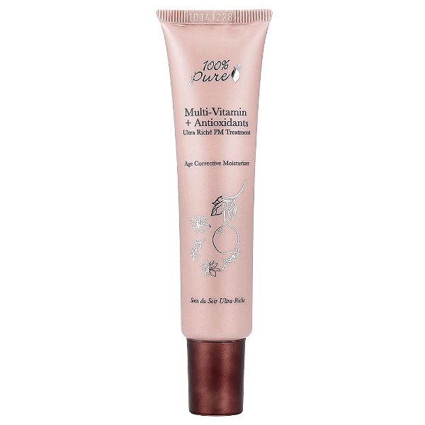 Creme Noturno Multivitamínico e Antioxidantes Ultra Rich PM 40 ml - 100% Pure