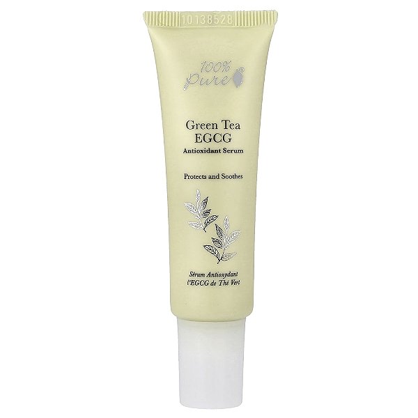 Sérum Facial Antioxidante EGCG Chá Verde 30 ml - 100% Pure