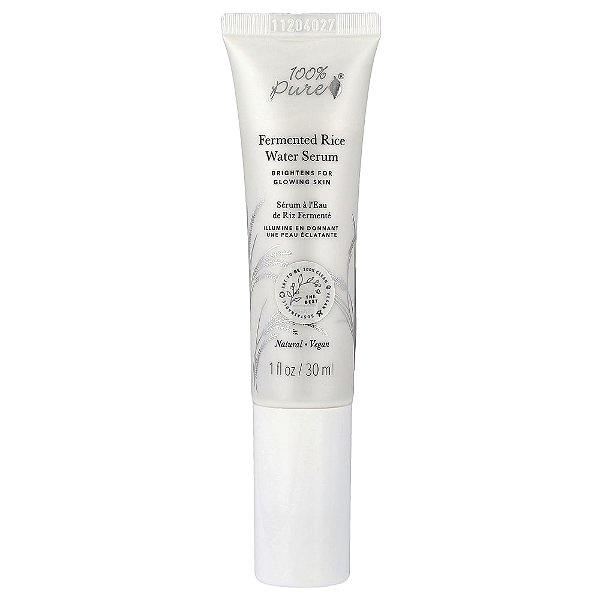 Sérum Facial Iluminador de Água de Arroz Fermentado 30 ml - 100% Pure