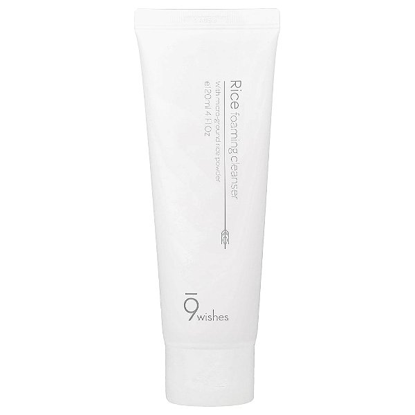 Espuma de Limpeza Facial de Arroz Rice Foaming Cleanser 120 ml - 9Wishes