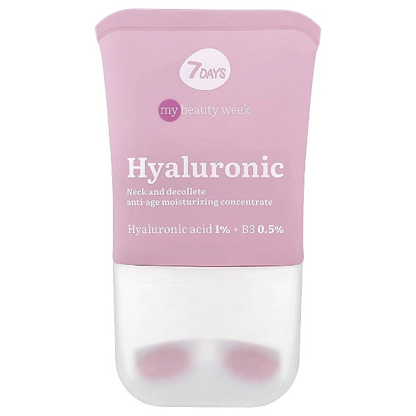 Creme Facial Hidratante e Antienvelhecimento Hyaluronic Dupla Ação 80 ml - 7 Days Beauty