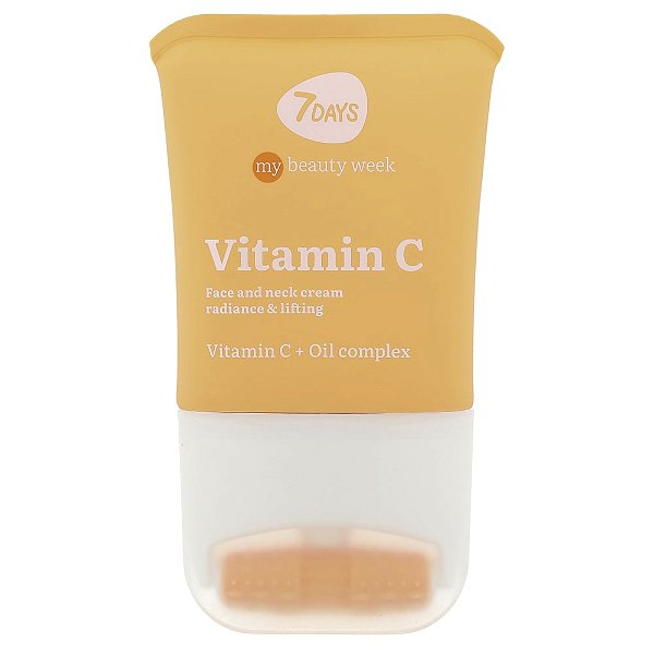 Creme Facial Lifting e Iluminador Vitamina C Dupla Ação 80 ml - 7 Days Beauty