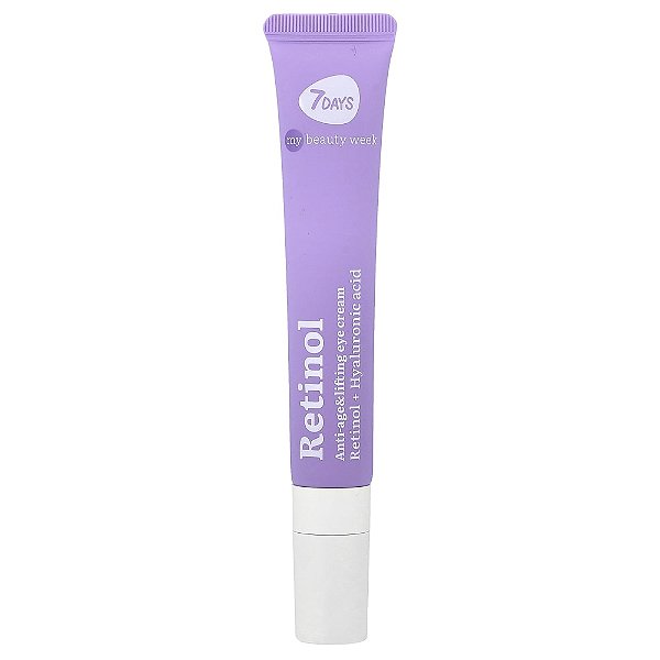 Creme para Olhos Lifting e Antienvelhecimento Retinol Dupla Ação 18 ml - 7 Days Beauty