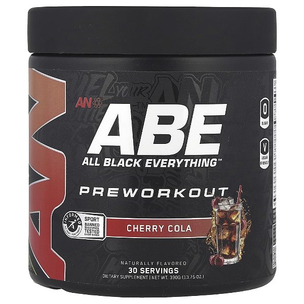 Pré-Treino Ultimate Pre-Workout Sabor Cola de Cereja 390 g - ABE