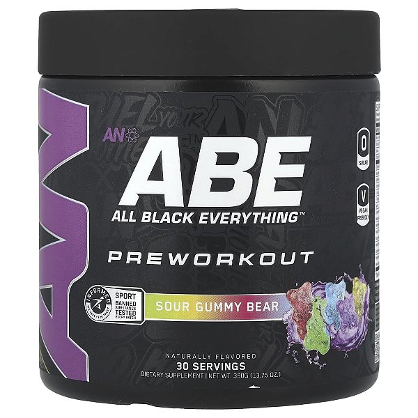 Pré-Treino Ultimate Pre-Workout Sabor Goma Azeda 390 g - ABE