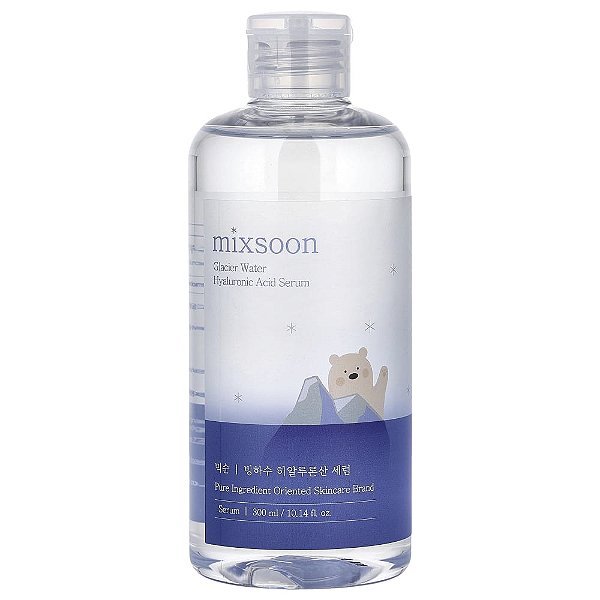 Sérum Hidratante Ácido Hialurônico e Água Glaciar 300 ml - Mixsoon