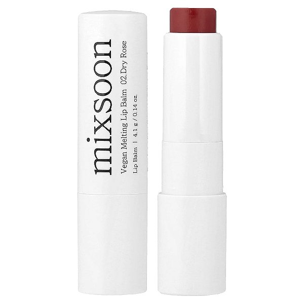 Bálsamo Labial Vegano Hydrating Lip Balm Cor 02 Dry Rose 4.1 g - Mixsoon