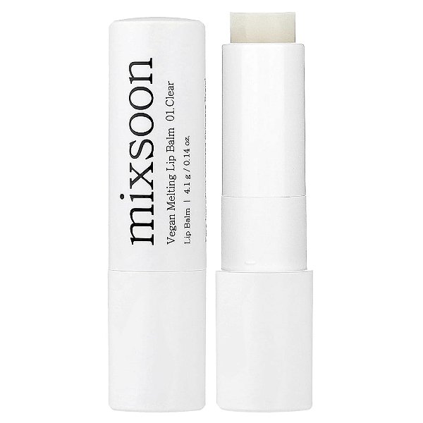 Bálsamo Labial Vegano Hydrating Lip Balm Cor 01 Clear 4.1 g - Mixsoon