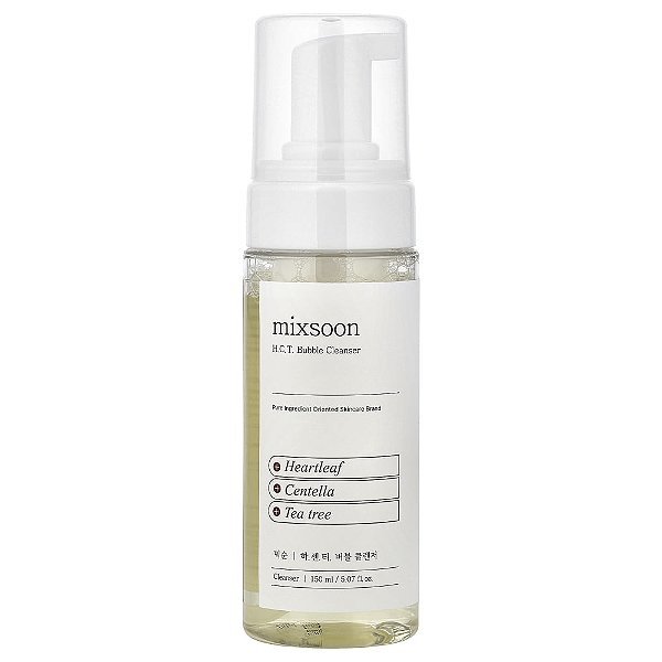 Espuma de Limpeza Facial H.C.T. Bubble Cleanser 150 ml - Mixsoon