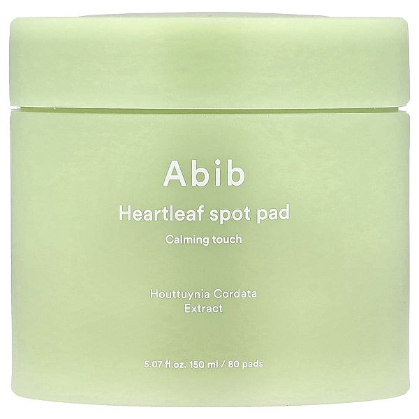 Discos Faciais Heartleaf Spot Pad Calming Touch 80 Unidades 150 ml - Abib