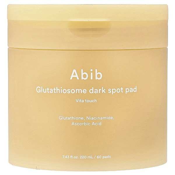 Discos Faciais Glutathione Dark Spot Pad Vita Touch 60 Unidades - Abib