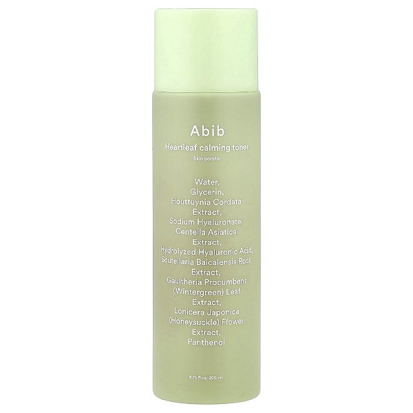 Tônico Facial Calmante Heartleaf Calming Toner 200 ml - Abib