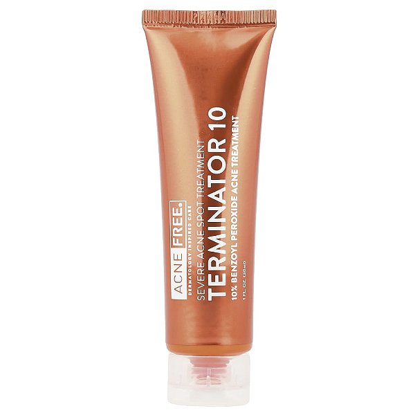 Creme Secativo de Acne Severa Terminator 10 Peróxido de Benzila 30 ml - ACNE FREE