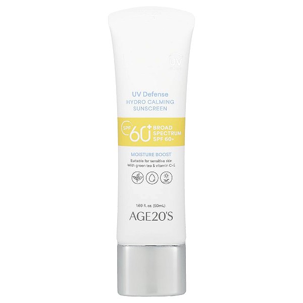 Protetor Solar Facial UV Defense Fresh Hydro Soothing FPS 60 50 ml - AGE20'S
