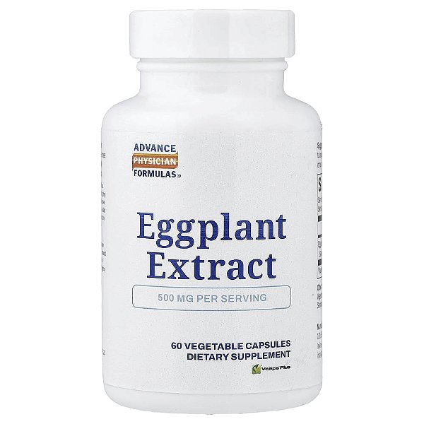 Suplemento Extrato de Berinjela 500 mg 60 Cápsulas Vegetais - Advance Physician Formulas