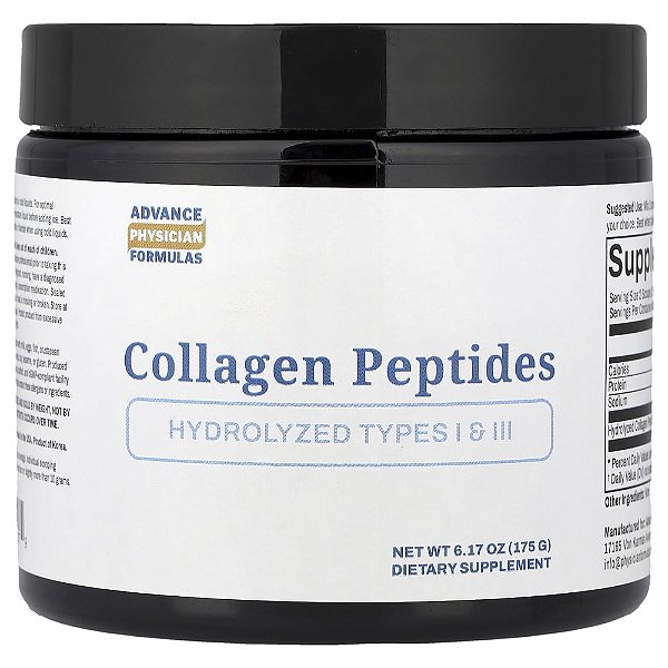 Peptídeos de Colágeno Hidrolisado em Pó 175 g - Advance Physician Formulas