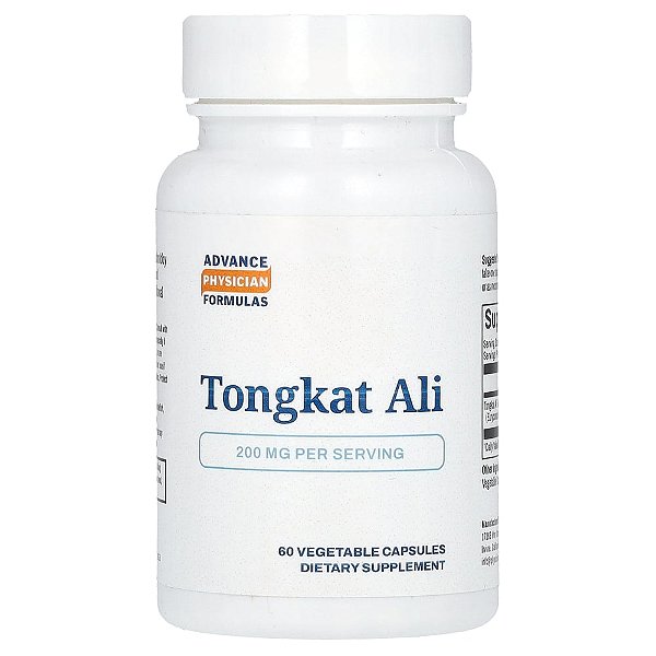 Suplemento Tongkat Ali 200 mg 60 Cápsulas - Advance Physician Formulas