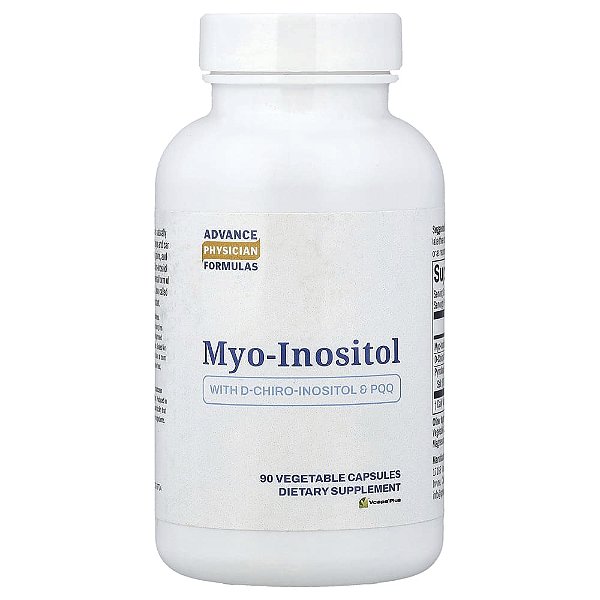 Suplemento Mio-Inositol Myo-Inositol 90 Cápsulas Vegetais - Advance Physician Formulas