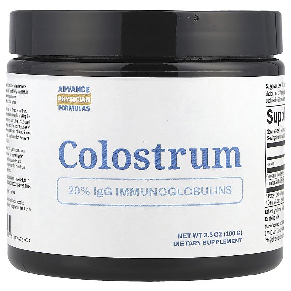 Suplemento de Colostro Bovino em Pó 100 g - Advance Physician Formulas