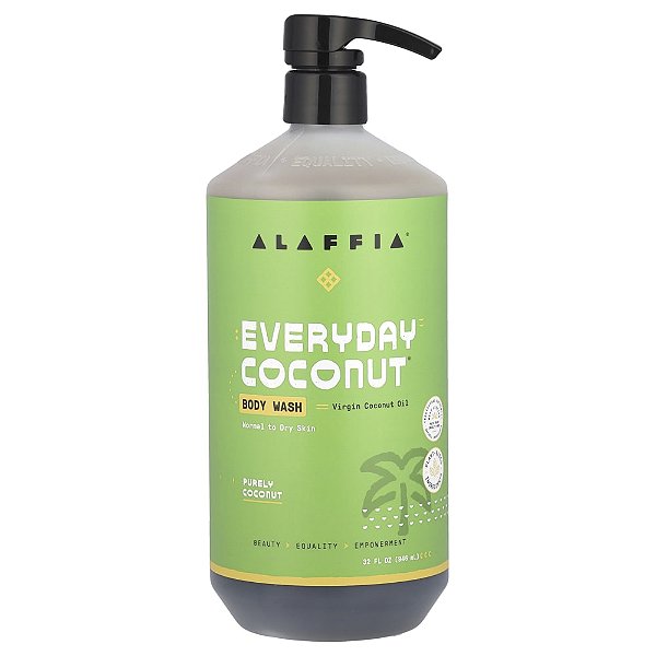 Sabonete Líquido Corporal Everyday Coco Puramente Coco 946 ml - Alaffia