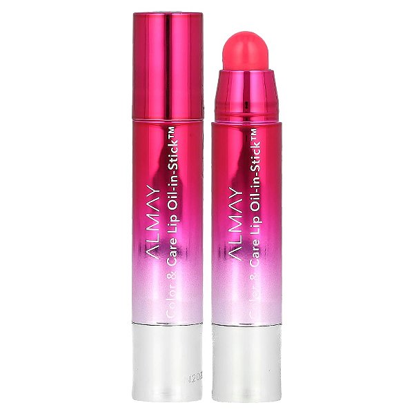 Óleo Labial em Bastão Color e Care Lip Oil Cor 130 Raspberry Rush 2.5 g - Almay