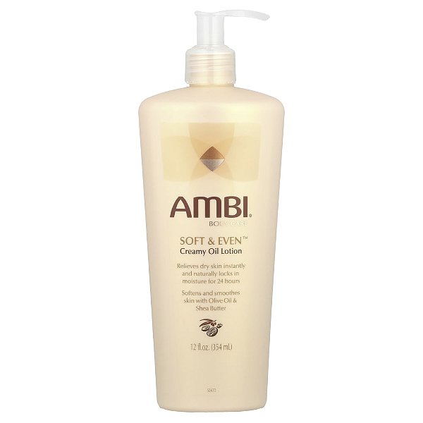 Loção Corporal Cremosa em Óleo Soft and Even Creamy Oil Lotion 354 ml - AMBI