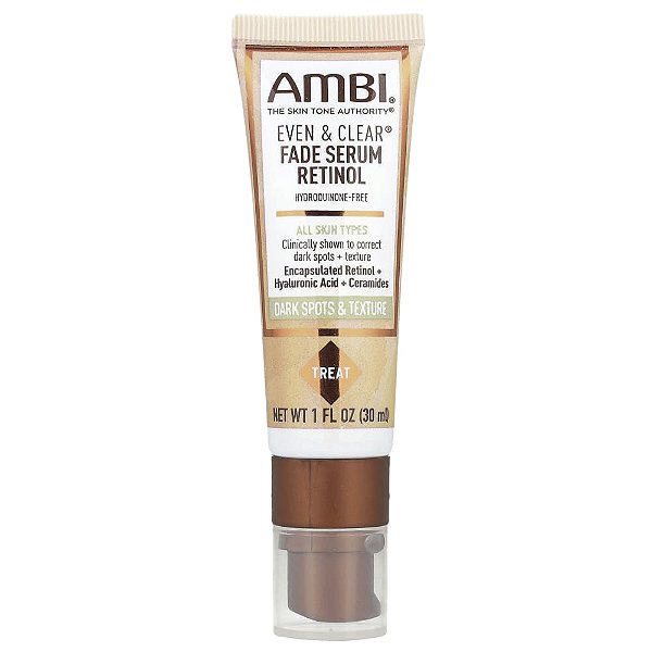 Sérum Facial Renovador Fade Serum Even and Clear Retinol 30 ml - AMBI