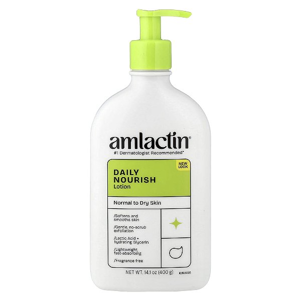 Loção Corporal Hidratante Daily Nourishing Lotion AHA 12% 400 g - AmLactin