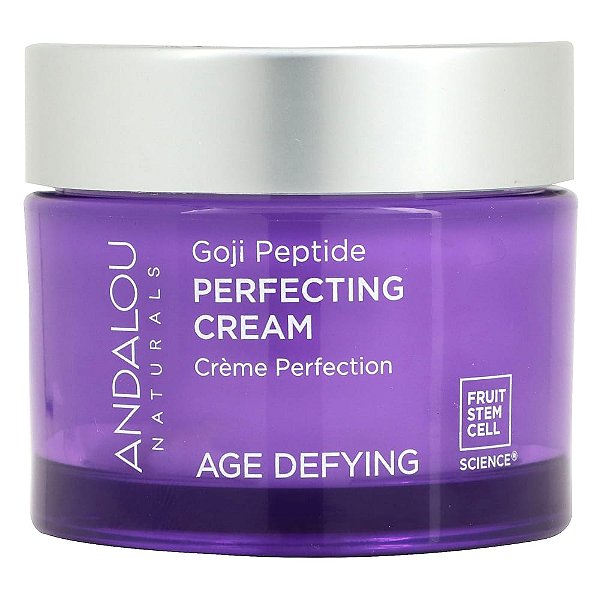 Creme Facial Aperfeiçoador Super Peptídeo de Goji Age Defying 50 ml - Andalou Naturals