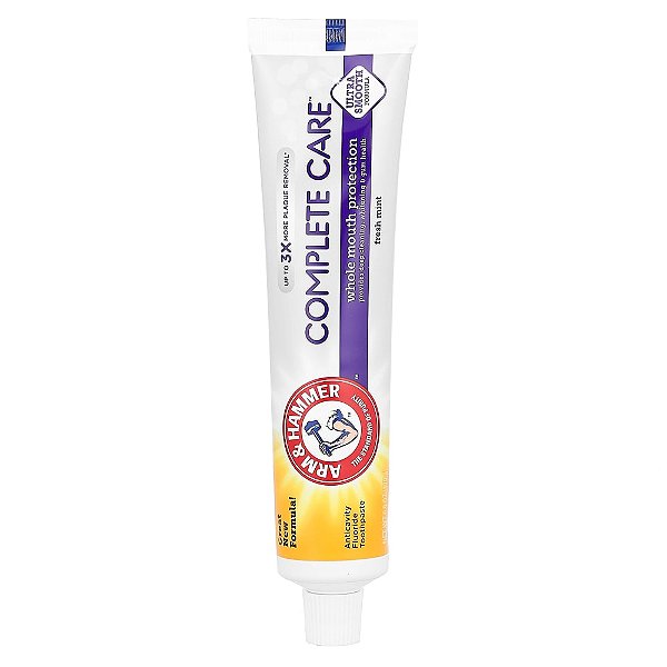 Creme Dental com Flúor CompleteCare Menta Refrescante 170 g - Arm & Hammer