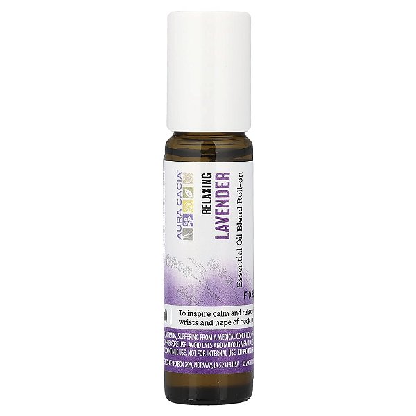 Óleo Essencial em Roll-On de Lavanda Relaxante 9.2 ml - Aura Cacia