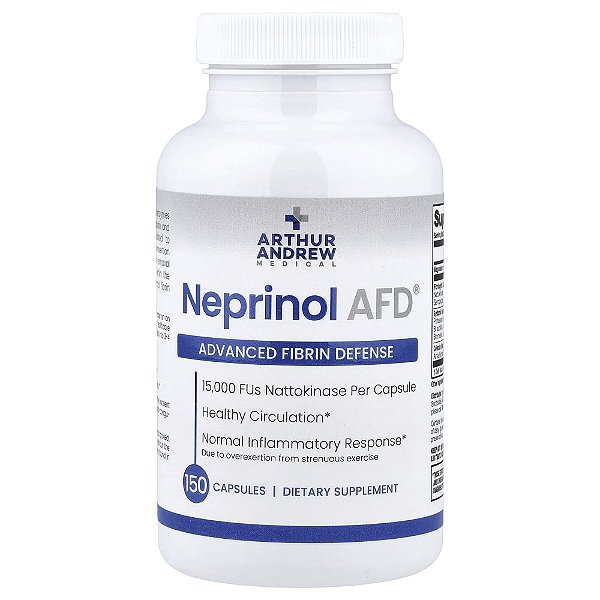 Neprinol AFD Suporte Enzimático Sistêmico 150 Cápsulas - Arthur Andrew Medical