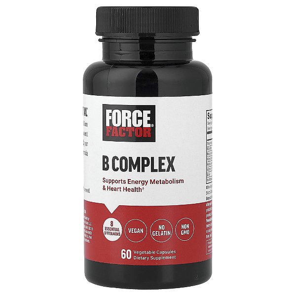 Complexo B 60 Cápsulas Vegetais - Force Factor