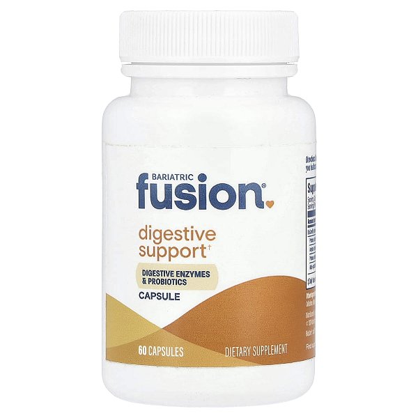 Enzimas Digestivas Suporte Digestivo Digestive Support 60 Cápsulas - Bariatric Fusion