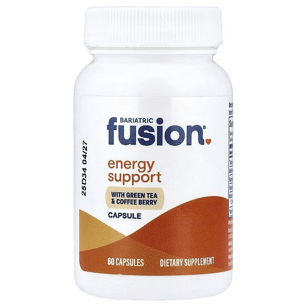 Suplemento de Suporte Energético com Complexo B 60 Cápsulas - Bariatric Fusion