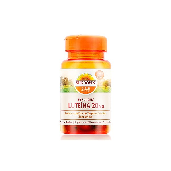 Luteína 20mg 30 Cápsulas - Sundown Naturals